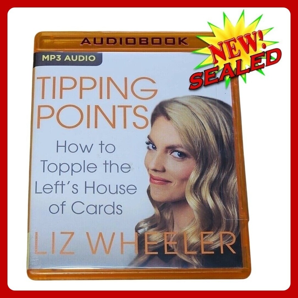 Tipping Points Liz Wheeler Audiobook MP3 CD Unabridged Political Nonfiction NEW